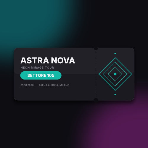 Biglietto Astra Nova · Settore 105