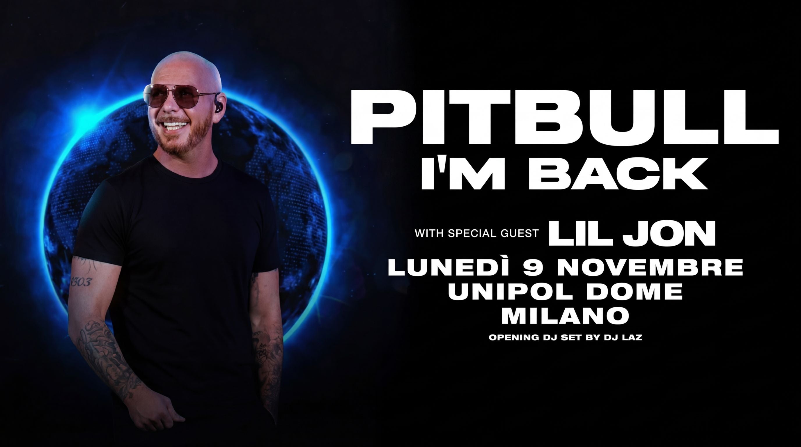 Pitbull — I'm Back Tour | Settore B16